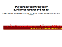 Tablet Screenshot of netsenger.com